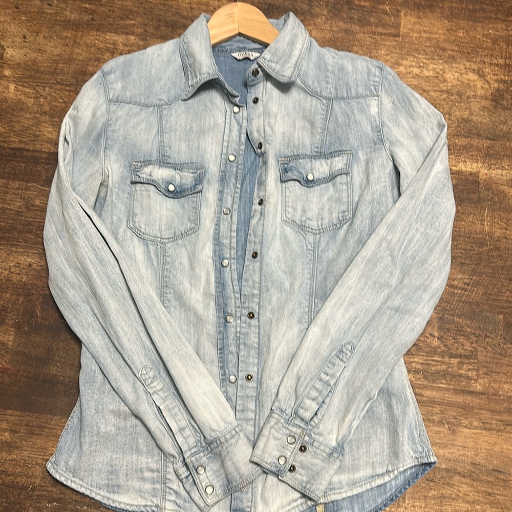 GUESS Denim Button Up